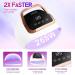 Buy Wisdompark 268W UV LED Nail Lamp - LCD Touch Screen 4 Timer Settings Perfect for Gel Nails - International Shipping - Buy Online on GoSupps.com