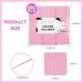 Makartt Lint Free Nail Wipes - 1000PCS Nail Polish Remover Pads & Eyelash Extension Glue Wipes - Super Absorbent Non-Woven Dry Wipes for Gel Nails & Nail Prep - Pink - Buy Online on GoSupps.com