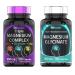 Triple Magnesium Complex 500mg (120 Capsules) & Magnesium Glycinate 300mg (90 Capsules)