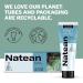 Natean Clean + Whiten Fluoride Whitening Toothpaste - Clean Mint 4.7 Oz Tube - Buy Online on GoSupps.com