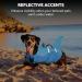 Cit toile Dog Life Jacket - Shark Design Light & Safe Swimming Vest for Small Medium & Large Dogs with Handle & Reflective Features - Blue - Buy Online on GoSupps.com