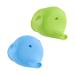 Acorn Baby Silicone Sippy Cup Lids 2pk - Blue/Green Reusable Stretch Lid | Spill Proof | Fits Any Cup - Buy Online on GoSupps.com