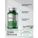 Horb ach Dopa Mucuna Supplement | 120 Capsules | Velvet Bean Herbal Extract | 15% L-Dopa | Non-GMO & Gluten Free - Buy Online on GoSupps.com