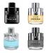 Men's Cologne Azure Vantage Set Wonderful Multi Scent Eau de Toilette Natural Spray Men's Perfume For all Day Used 100ML Each Bottle(4 PCS) Azure Vantage 3.4 Fl Oz (Pack of 4)
