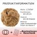 JJStar Large Bun Hair Part with Rubber Band | Messy Bun Hair Tie & Extensions for Women & Girls - Golden Chestnut Brown - Buy Online on GoSupps.com