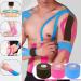 Buy Kinesiology Tape Rolls - Waterproof & Elastic Skin-Friendly Muscle Tights for Sports (5m x 5cm) - Ideal for Knees Shoulders & Elbows - Fast International Shipping - Buy Online on GoSupps.com