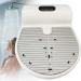 WEVRMQDY LXINDM Body Dryer Negative Ion Full Body Dryer 1350w Bathroom Full Body Dryer with 2 Gears Adjustment Quick Air Drying Heating and Cooling Gravity Sensing WithWeightScale