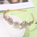 Sparkling Rhinestone Flower Crown Headband for Women & Girls - Bridal Wedding Hair Accessory - Buy Online on GoSupps.com
