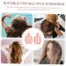 PartyKindom 2 Pcs Head Massager - Multifunctional Stress Reliever & Massage Brush for Kids - Stainless Steel Claws - Buy Online on GoSupps.com