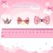 Janinka 32 Pcs Dog Hair Bows for Small Dogs - Grooming Girl Plaid Bowknot Pet Hair Accessories - Buy Online on GoSupps.com