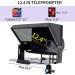 ILOKNZI Portable 12.4 Aluminum Teleprompter for DSLR/Professional Camcorder - Optical Splitter Glass, Packaging Bag, 2 Type L Supports - Buy Online on GoSupps.com