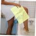 DOITOOL Bath Towel Bathing Sponge Exfoliating Back Scrubber African Net Sponge Body Exfoliator Back Scrubber for Women Esponja Para Ba arse Cleaning Rag Strip Bath Wipe Nylon 30x80x0.2cm Yellow - Buy Online on GoSupps.com