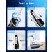 Water Dental Flosser & Electric Toothbrush Combo - 6 Modes, 3 Sonic Modes, IPX7 Waterproof Black - Oral Care Kit for Teeth, Gums, Braces - Buy Online on GoSupps.com