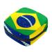 Menstruation pad bag with zipper women's napkin bag tampons collective bags for women and girls (flag of Brazil)