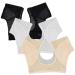 Lot de 3 coussinets anti-transpiration pour aisselles gilet lavable coussinets anti-transpiration respirants et r sistants la avec 3 couleurs blanc couleur peau et pour sou.