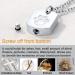 U7 Ladies Cremation Urn Necklace - Celtic Knot Dog Feet Wings & Crucifix | Stainless Steel Cylinder Pendant for Ashes - Memorial Jewelry for Men & Women - Buy Online on GoSupps.com
