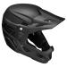 Mongoose Title Full Face Team Issue Bike Helmet, Head Circumferences of 47-62cm, Youth and Adult Sizes Matte Black Adult/Small