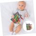 Buy Iwowhero Animal-Design Tail Towel Book - Washable Sensory & Gripping Toys for Babies | 22x12cm Educational Fabric Book - Buy Online on GoSupps.com