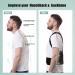MOVSEA Posture Corrector XL - Improve Posture, Relieve Neck and Shoulder Pain - Ideal for Office, School, Driving - Men and Women - Buy Online on GoSupps.com