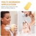 Healvian Natural Exfoliating Bath Sponge | Body Wash & Back Scrubber Loofah for Spa-quality Shower Experience - Buy Online on GoSupps.com