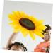 Gadpiparty 2pcs Holding Sunflower in Hand Children Playthings Sunflower Shaped Cloth Sunflower Head Ornaments - Buy Online on GoSupps.com