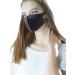 LOOKA | Protective Fashion Crystal Mask | Washable and Reusable | Comfortable | AG Planeta Black (Small Medium)