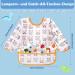 Shop Lictin Baby Bibs Set for 0-24 Months | Waterproof Long Sleeve Bibs (5 Pack) - Best for Mess-Free Mealtime! - Buy Online on GoSupps.com