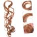 minkissy French Curly Wig Crochet Braiding Hair Deep Wave Wig Hair Extensions for Braids Braid in Hair Extensions Crochet Hooks for Hair Braiding Wig Loose To Weave High Temperature Wire 70X8CM Brown - Buy Online on GoSupps.com