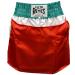 Cleto Reyes Women's Satin Boxing Skirt Trunks - Large - Mexican Flag