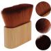 1pc Loose Brush with Wooden Handle Salon Neck Brush Barber Neck Brush Barber Face Cleaning Brush Beard Brush Barber Hair Duster Face Duster Modify Hair Salon Supplies Bamboo - Buy Online on GoSupps.com