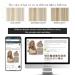 Vivien Clip-In Real Hair Extensions - Blonde Clip In Hair Extensions With Ash Blonde Highlights | 22 Inch 135g 7 Pieces #16/255 | Premium Quality - Buy Online on GoSupps.com