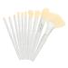 1 Set Makeup Brush Lip Brush Makeup Tool Brush for Makeup Powder Applicator Eye Tool Brush Eye Shadow Brush Women Makeup Supplies Make up Brush Cosmetics Brush Blending Brush 19X2.5cm White