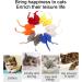 AKlamater Cat Toy Mouse 12 Pcs Catnip Toys Mixed Fake Rainbow Mice Toys for Indoor Cats Cat Scratch Mouse Pet Cat Toys (Random Color) - Buy Online on GoSupps.com