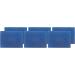 SoapWorks Blue Glass Lavender Soap 120 Grams (Pack of 6) - Buy Online on GoSupps.com