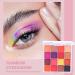 Multicolor Eyeshadow Palette Waterproof Multicolor Face Shadow Palette | Makeup Accessory Matte Shimmer Face Shadow Palette for Beginners Home Use Shzons 02 - Buy Online on GoSupps.com