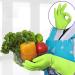 KKRAUS 3 Pairs Non-Slip Rubber Gloves Reusable Cleaning Gloves Dishwashing Gloves Kitchen Washing Up Gloves for Household (Color : Green Size : Medium) Medium Green - Buy Online on GoSupps.com