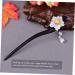 Mikinona 1pc Hairpin Hair Chopsticks Hair Carved Hair Stick Hair Sticks for Buns Hair Clips for Women Hair Bun Fork Hair Sticks for Hair Chinese Tassel White China Miss Wooden - Buy Online on GoSupps.com