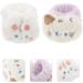SOIMISS Lot de 4 Bracelets de Lavage du Visage en Fausse Fourrure Imperm ables et lastiques Taille Ajustable Blanc Motif Chat et Lapin Confortables pour Soins Peau et Nettoyage - Buy Online on GoSupps.com