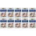 Crich Wafers with Cocoa Cream Pack of 10 sweet biscuits with cocoa cream 250g bag + 1 can of peach yoga iced tea 330ml - Buy Online on GoSupps.com
