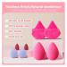 8-Piece Multi-Color Makeup Puff Sponge Set - Perfect for Beginners & Travel | SHE114pink-8 - Buy Online on GoSupps.com