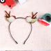 Christmas Headband Christmas Hairband Cute Reindeer Antlers Hair Band Xmas Hair Hoop Christmas Hair Accessories for Fancy Dress Party Festival Holiday Birthday Xmas Headband for Women Girls Adults - Buy Online on GoSupps.com
