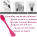 RamPula Silicone Double Head Face Mask Brush Applicator Facial Cleansing Brush Pores Cleaner Remove Blackhead scutin dead Skin Cell acne Face Massager Spatula Mud Mask DIY Cream Body Lotion - Buy Online on GoSupps.com