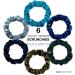 Basic Sense Velvet Skinny Scrunchie Durable Small Hair Ties Elastic Scrunchies Ponytail Holder Scrunchy for Women Girls Blue Assortment Blue & Green Assortment - Buy Online on GoSupps.com