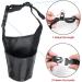 ewinever Dog Muzzles To Prevent Biting 5 PCS Different Sizes for Small Medium And Large Breathable Dog Muzzle with Adjustable Strap Black - Buy Online on GoSupps.com