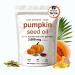 KITABIO Pumpkin Seed Oil Pumpkin Seed Oil Capsules with Saw Palmetto | 3000mg Cold Pressed | for Hair Growth - Non-GMO - 180 Softgels(N-1)