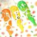 Buy UV Colour Fusion Glitter Gel - Sparkling Orange 5ml | Premium Quality Nail Art | Fast International Shipping - Buy Online on GoSupps.com