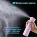 Shyuzi 160ml Continuous Fine Mist Spray Bottle - BPA Free Purple - Ideal for Hair Styling, Cleaning, Plants, Misting, and Skin Care - Buy Online on GoSupps.com