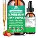 Magnesium Complex 700mg 12 in 1 Magnesium Supplement with Glycinate Citrate Malate Oxide Taurate Aspartate Orotate Magnesium Relaxation Muscle Sleep Support High Absorption Liquid Magnesium Vegan