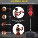 Soozier Free Standing Punching Bag w/Adjustable Height Boxing Ball Set - Red | Includes Boxing Gloves for Training, Fitness & Stress Relief - Buy Online on GoSupps.com