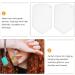 COHEALI 4 Pcs Pendant Mold Keychain for Crafts Hanging Tag Pet Tag Pendant Charms Silicone Mold Fudge Epoxy Whitex2pcs 5.1X7.8CMx2pcs - Buy Online on GoSupps.com